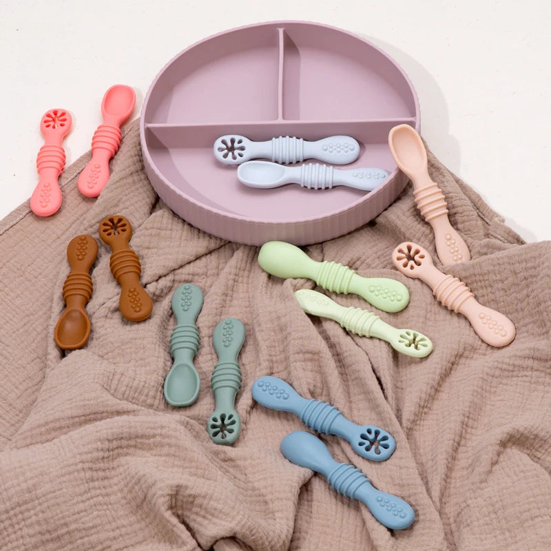 First-Stage Sticky Spoon Set