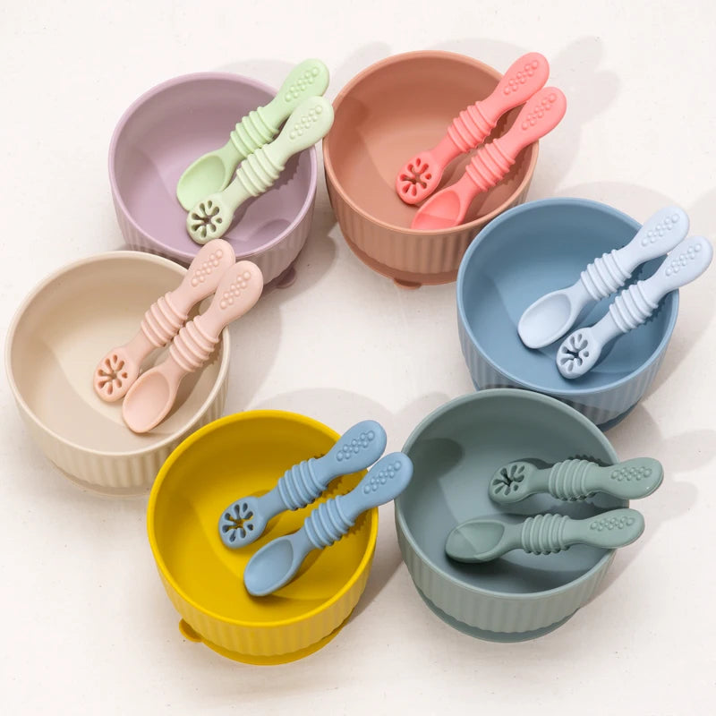 First-Stage Sticky Spoon Set