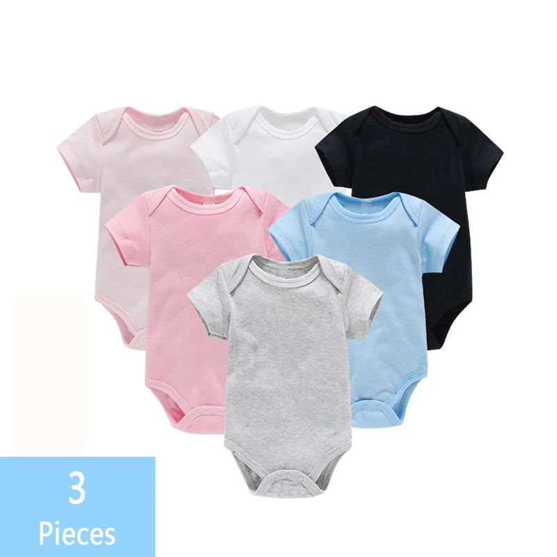 Light Newborn Romper