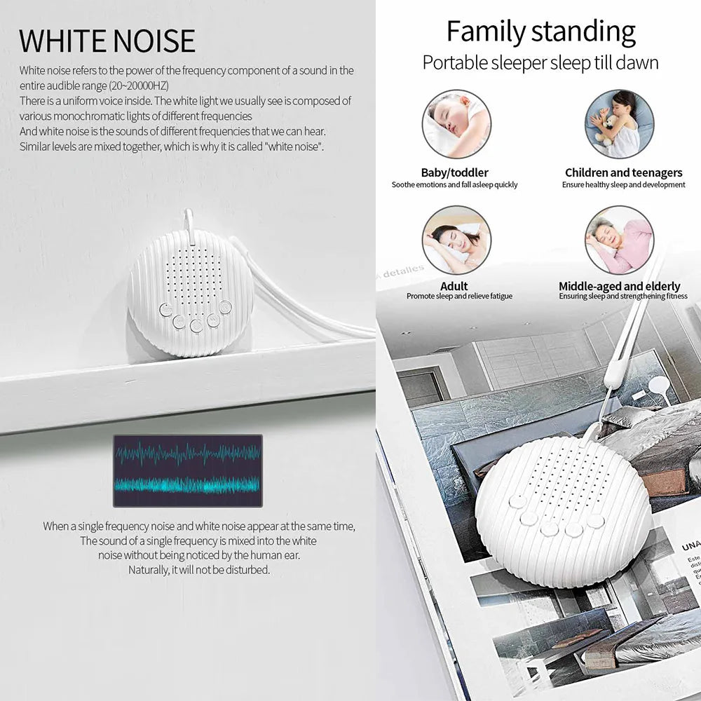 White Noise Sound Machine Portable