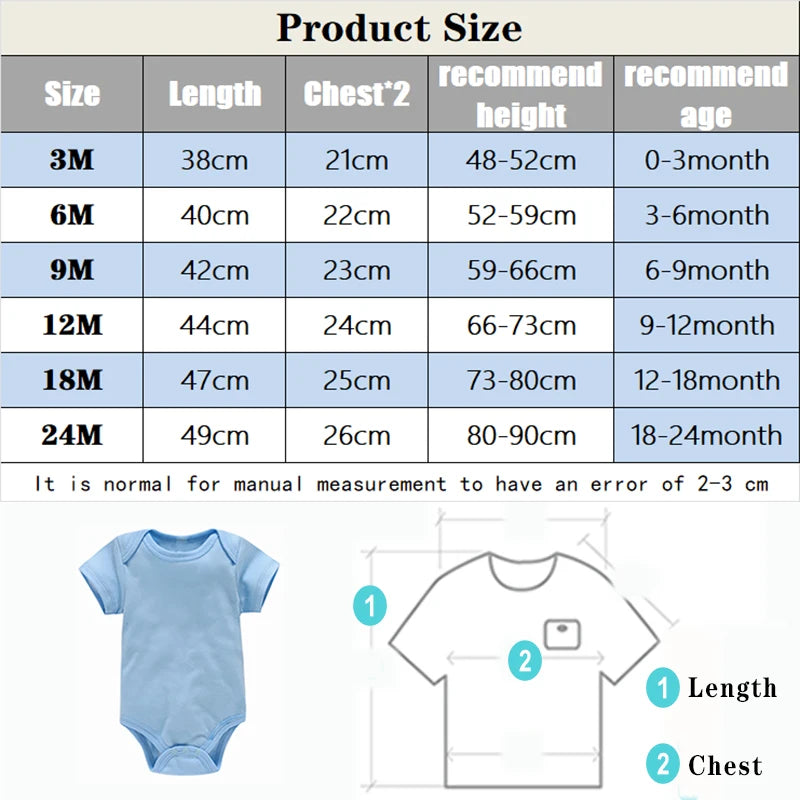 Light Newborn Romper