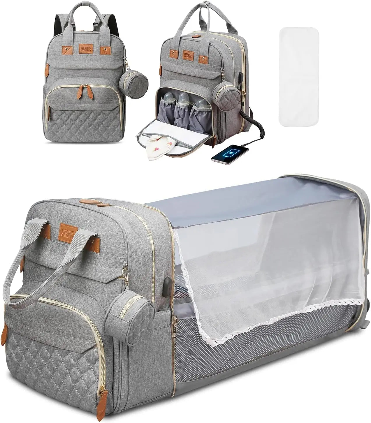 3-in-1 Expandable Backpack Foldable