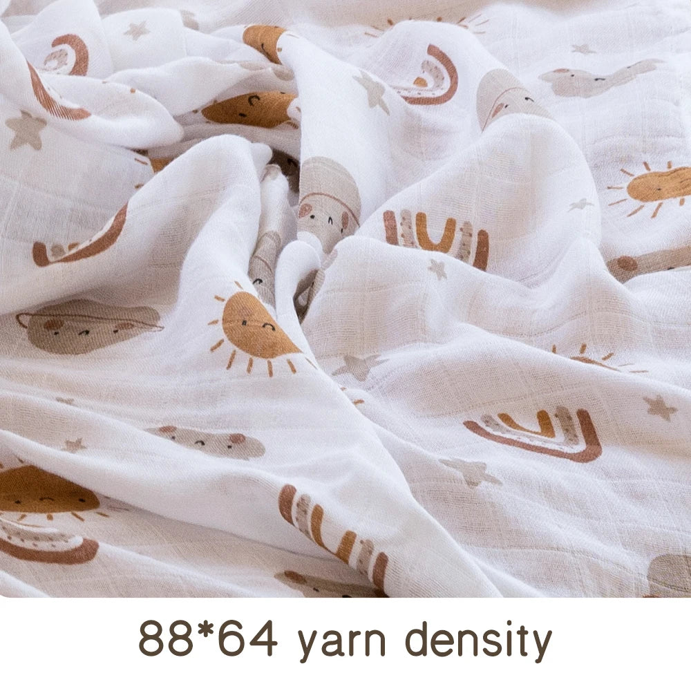 The Bamboo Muslin Swaddle