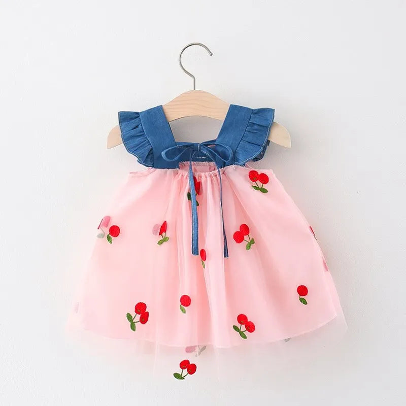 Cherry & Lace Dress