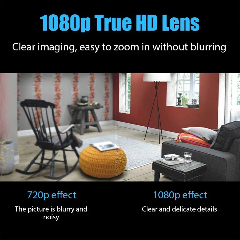 1080P HD Mini Camera WiFi Wireless HD Night Vision For Kids Monitoring