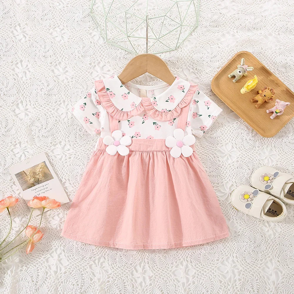 Petal & Lace Dress