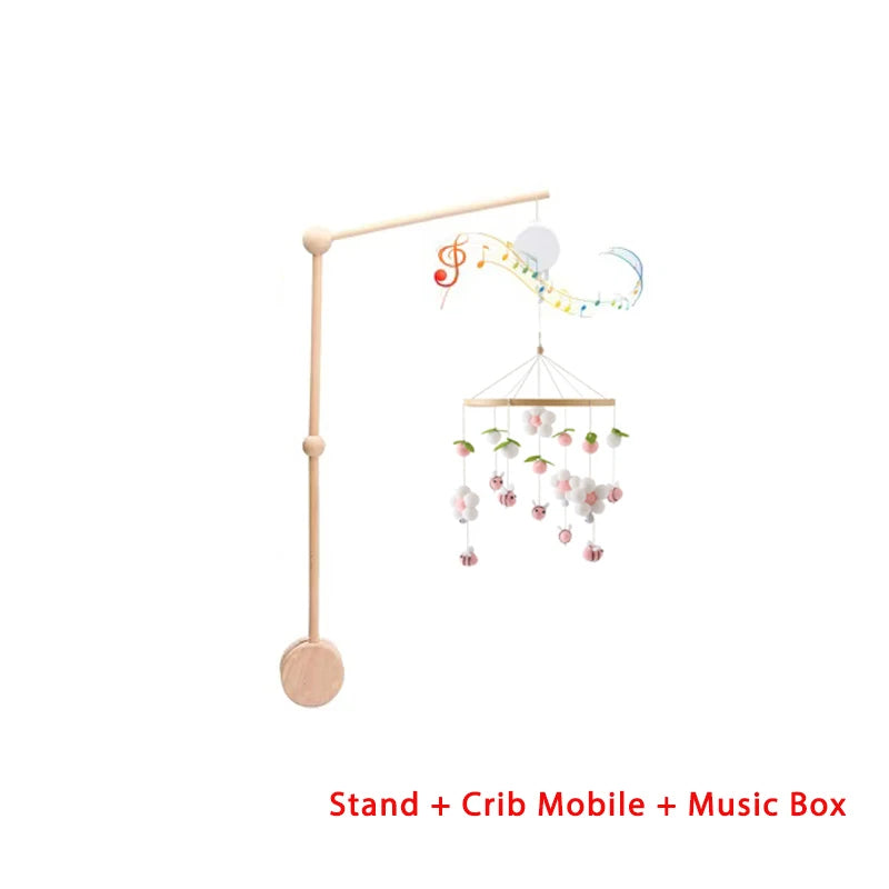 Nordic Wooden Bed Mobile