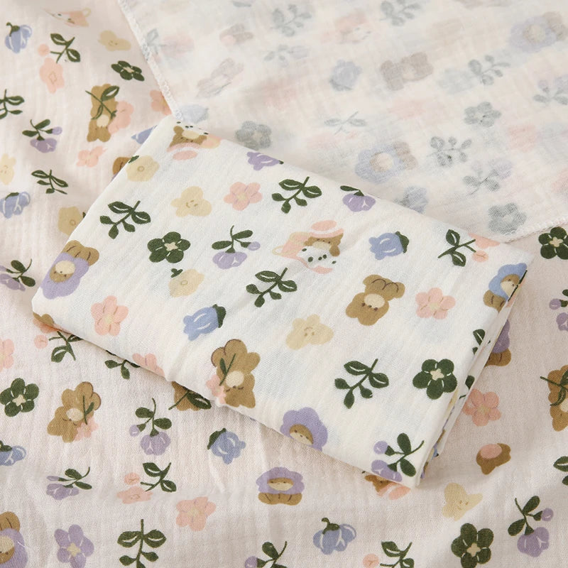 Double-Layer Muslin Wrap