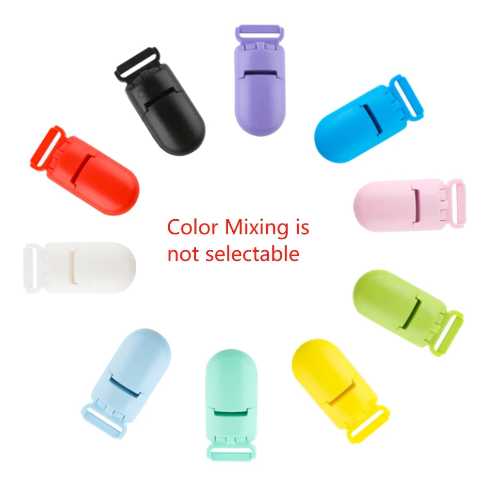 Color Pacifier Clips