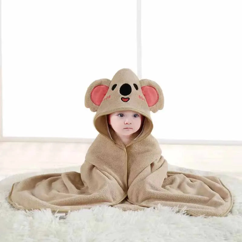 Hooded Cotton Swaddle Towel