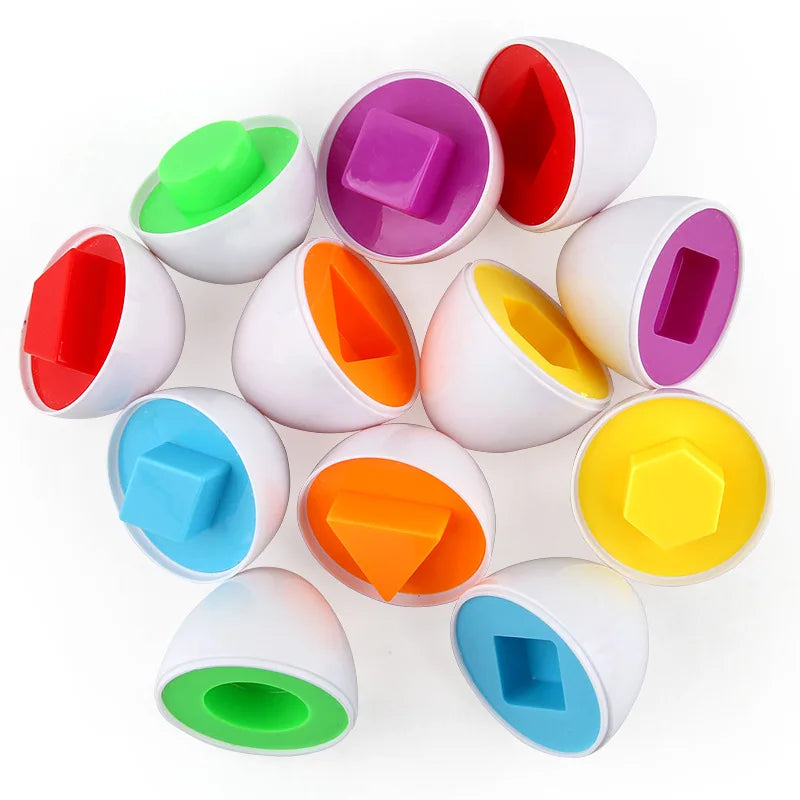 Geometric Shape-Sorting Eggs