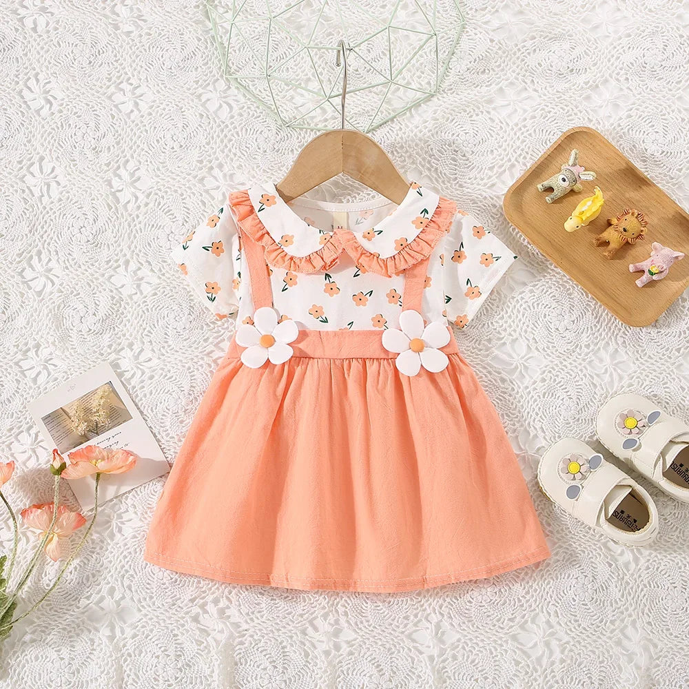 Petal & Lace Dress