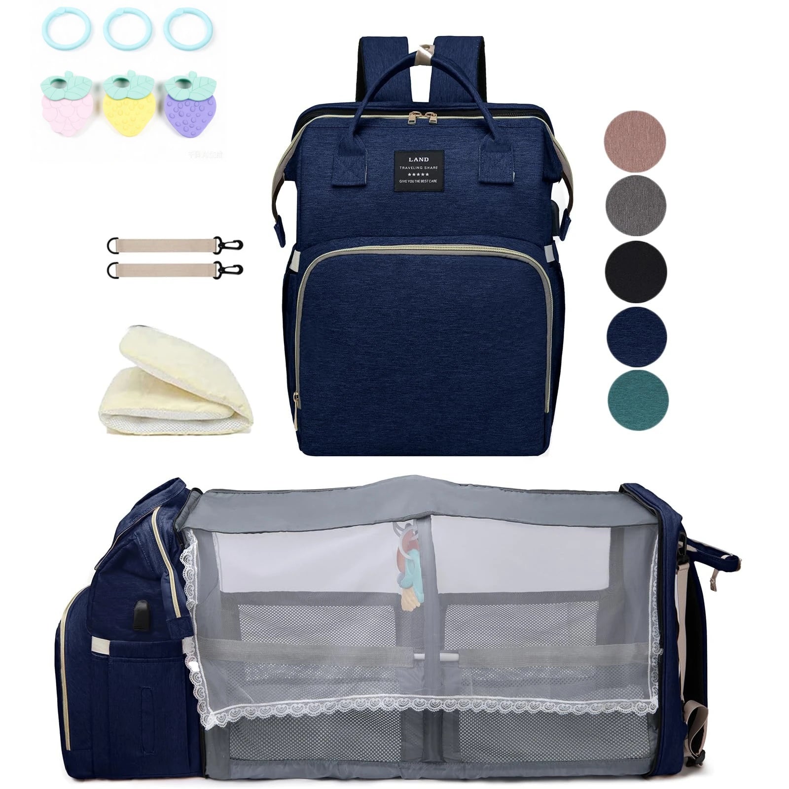 Convertible Crib Backpack