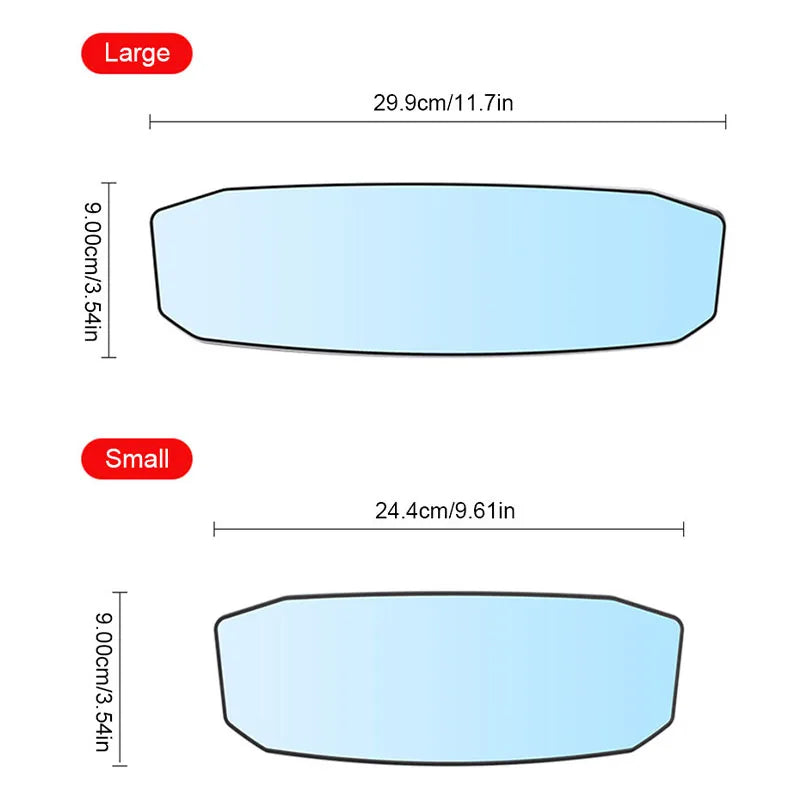Wide-Angle Interior Baby Mirror