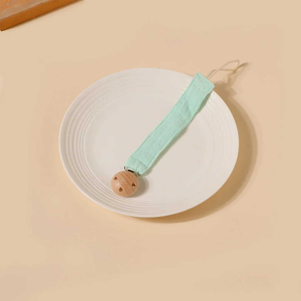 Beechwood Double-Layer Pacifier Clip