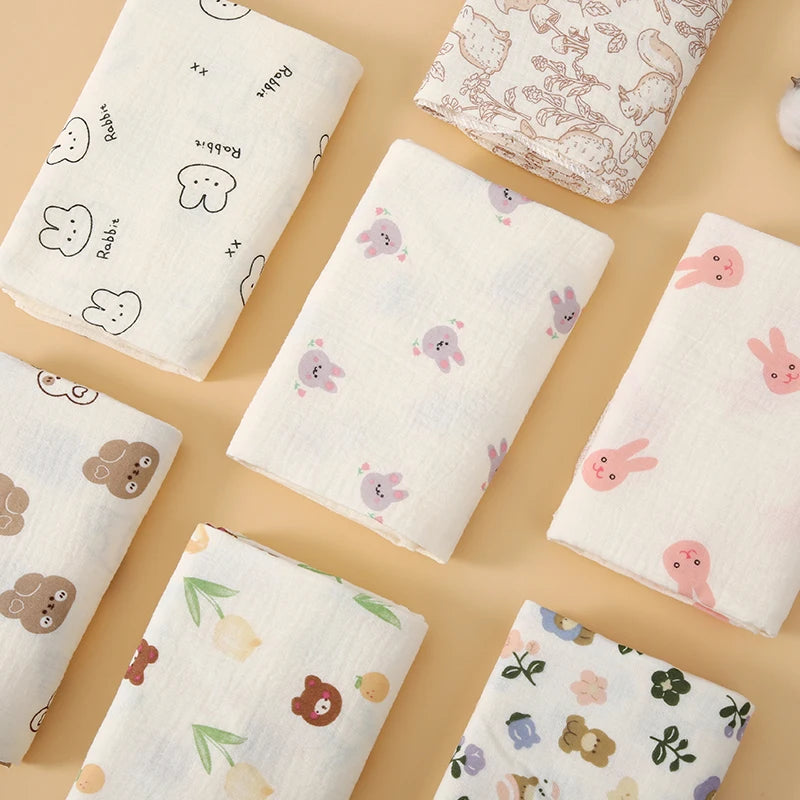 Double-Layer Muslin Wrap