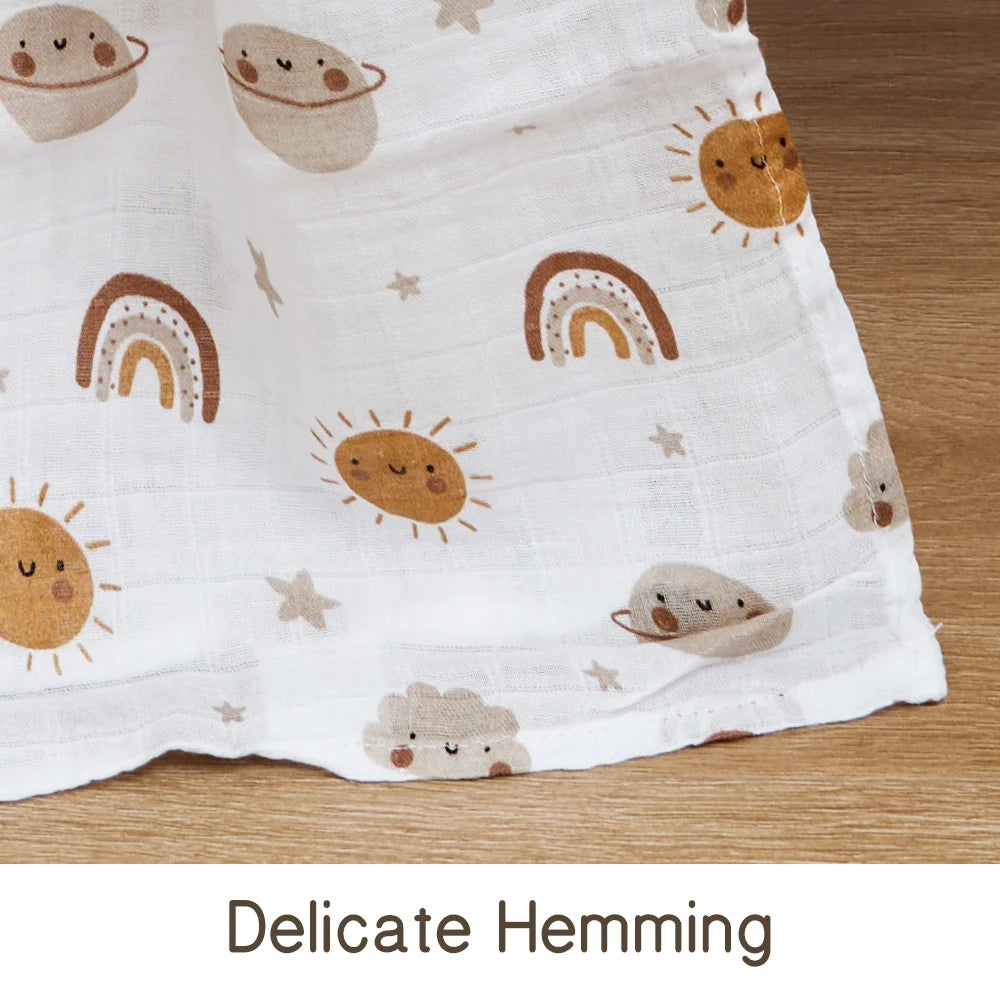 The Bamboo Muslin Swaddle