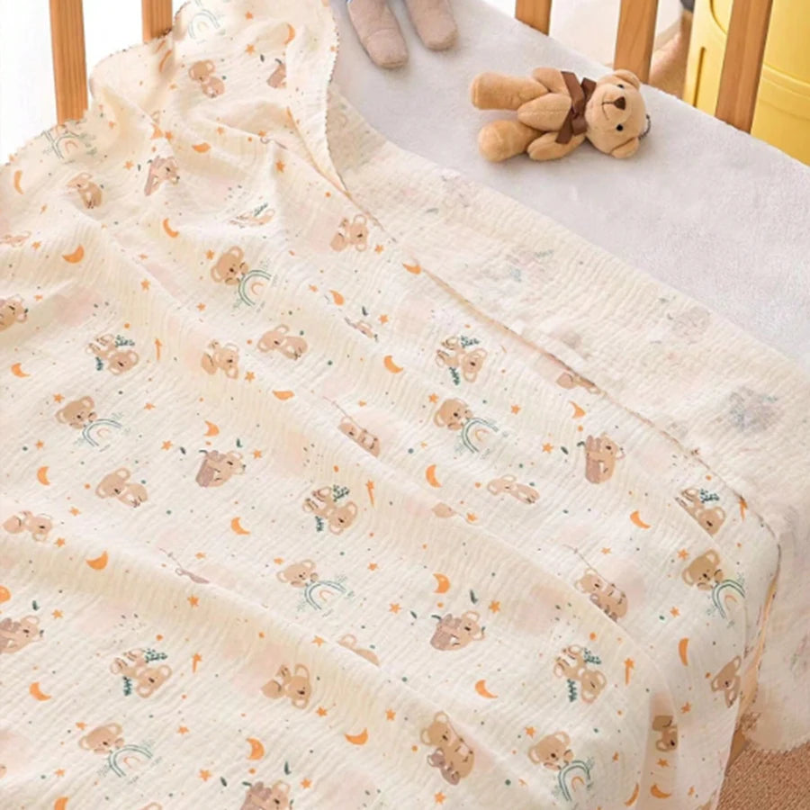 Double-Layer Muslin Wrap