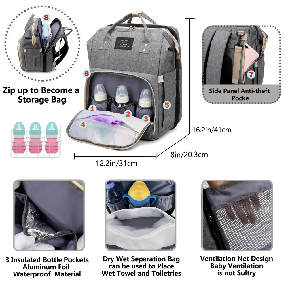 Convertible Crib Backpack