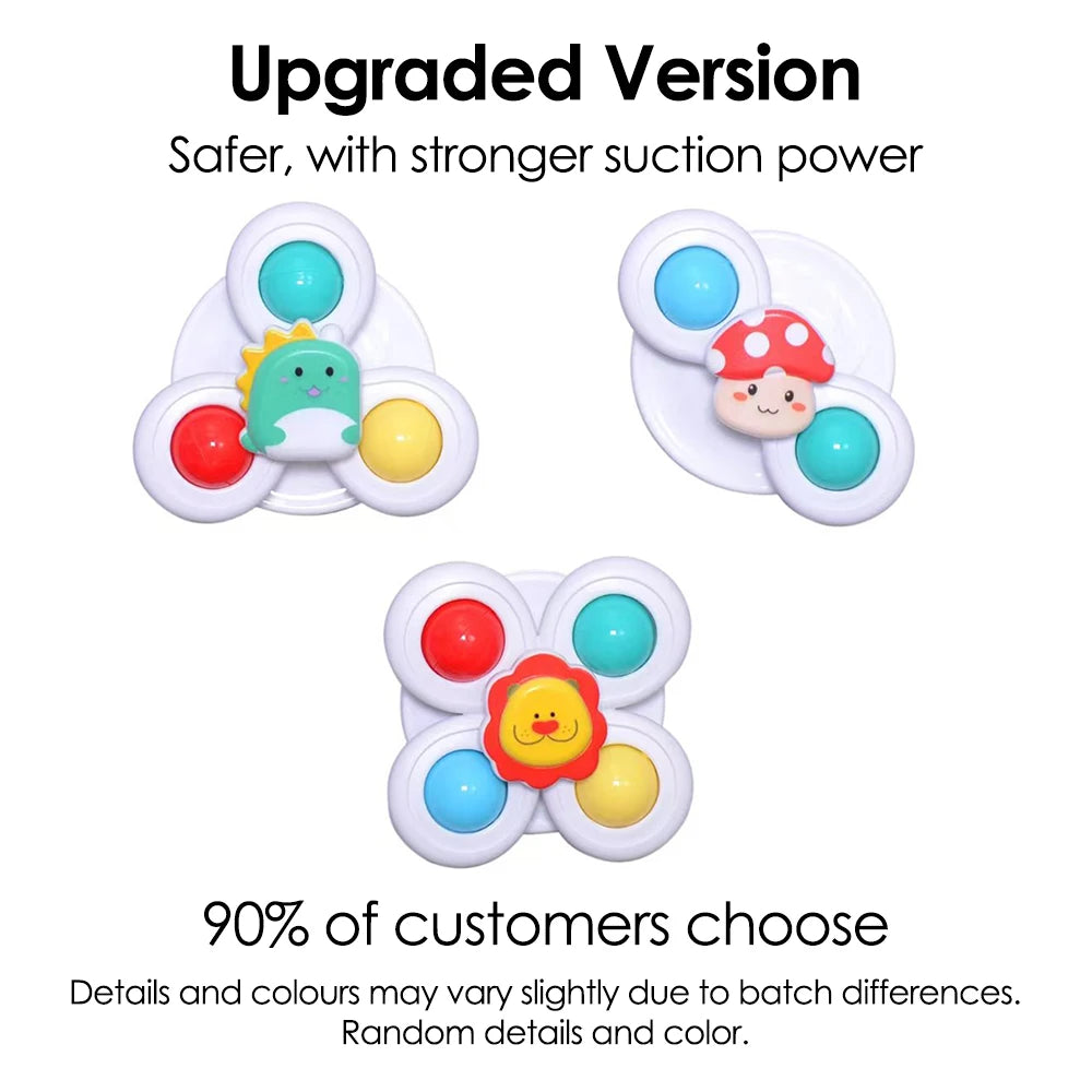 Kinetic Sensory Spinners Bath Toy