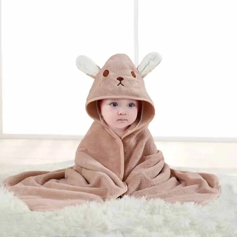 Hooded Cotton Swaddle Towel