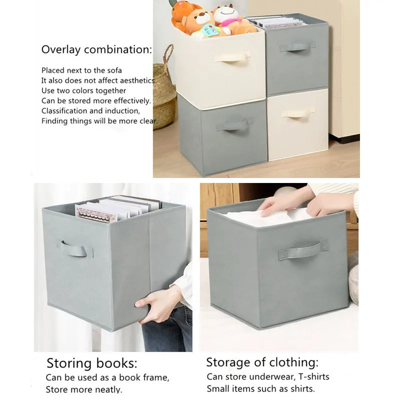 Modular Fabric Storage Cube Kid Toy Storage