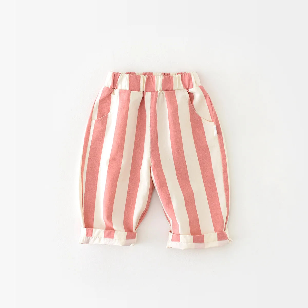 Children Loose Striped Casual Pants
