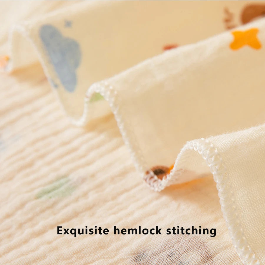 Double-Layer Muslin Wrap