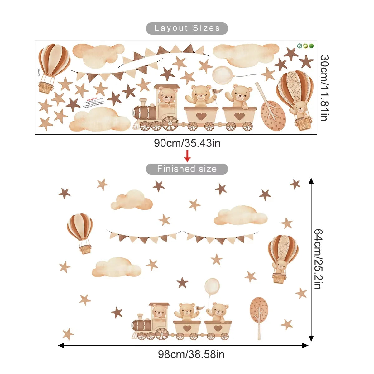 Wall Stickers For Baby Room Decoration