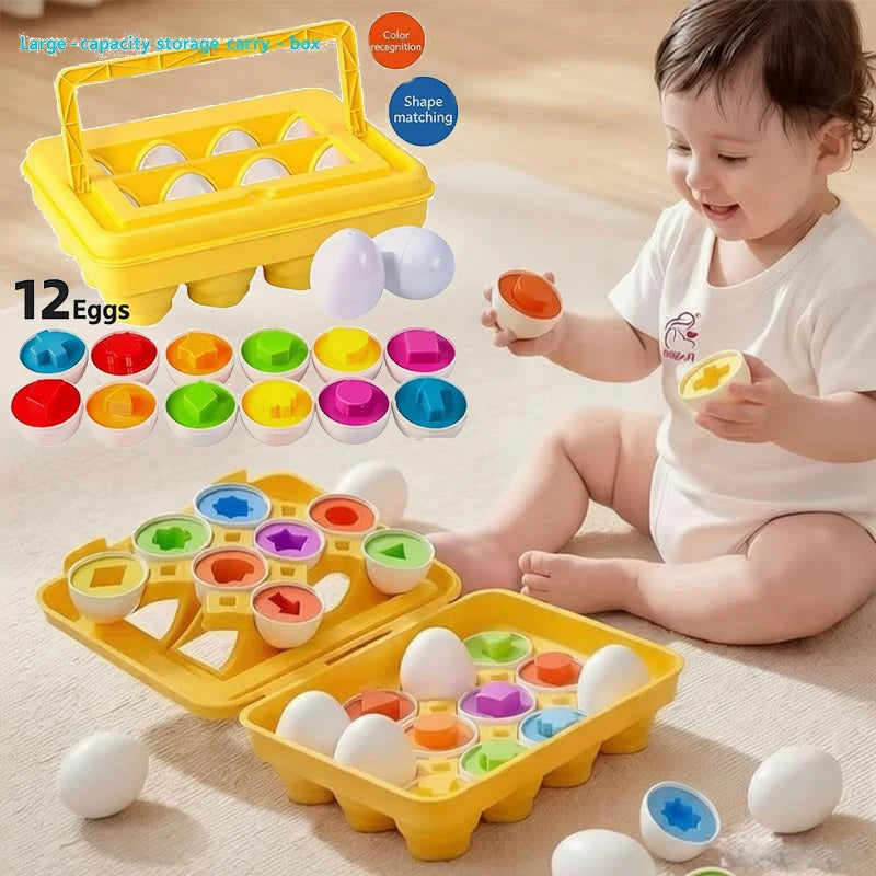 Geometric Shape-Sorting Eggs
