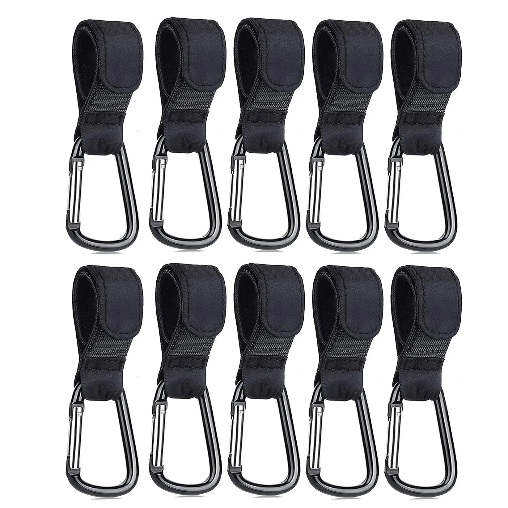 Heavy-Duty Aluminum Stroller Hooks