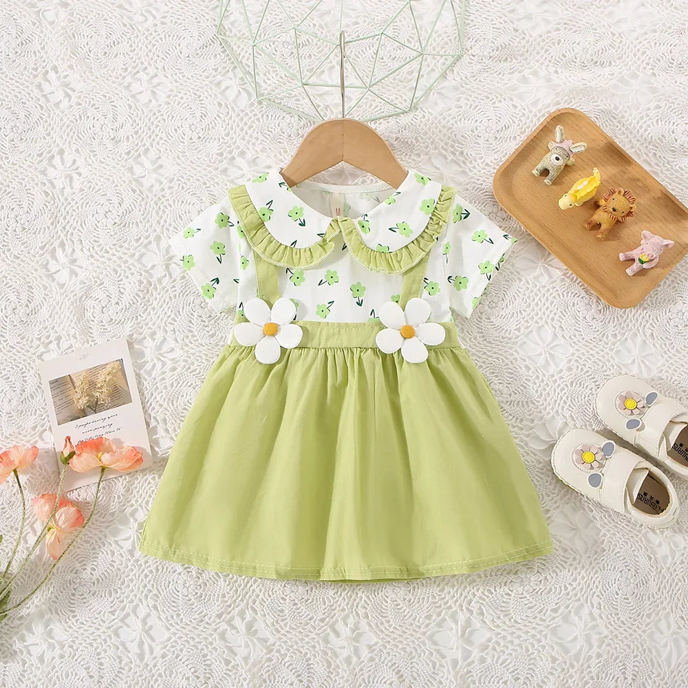Petal & Lace Dress
