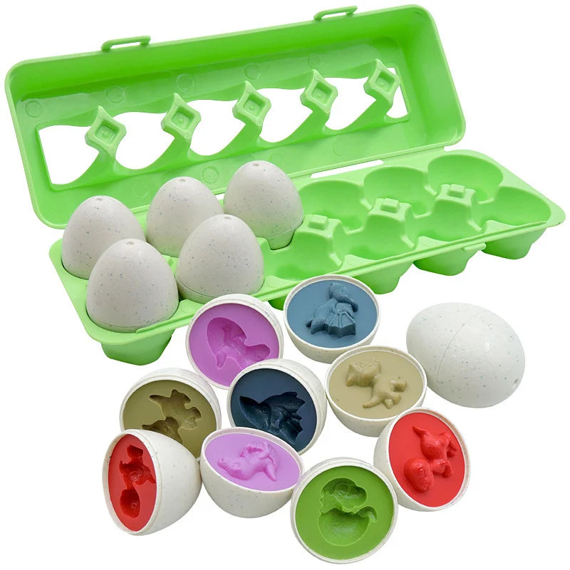 Geometric Shape-Sorting Eggs
