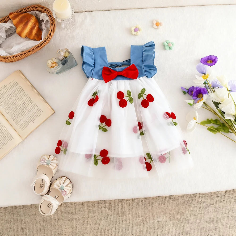 Cherry & Lace Dress
