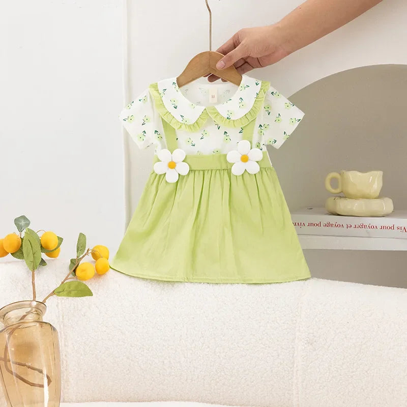 Petal & Lace Dress