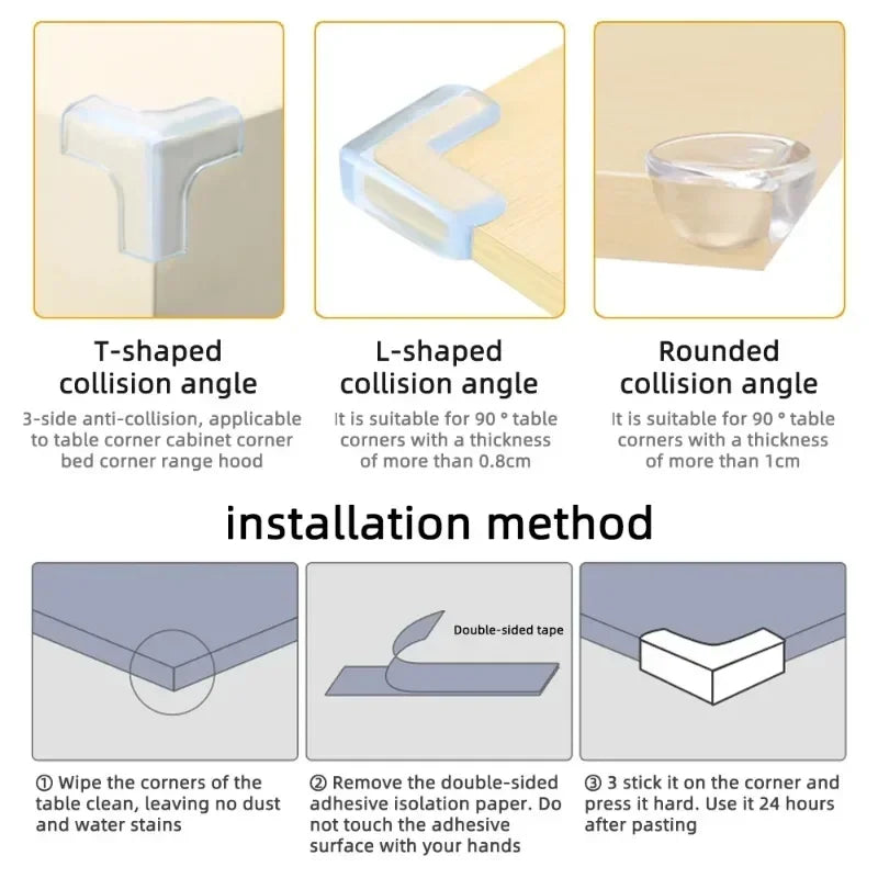 Safe-Edge Minimalist Anti-Collision Protectors