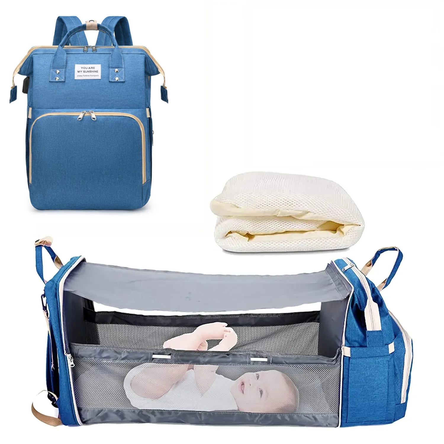 3-in-1 Expandable Backpack Foldable