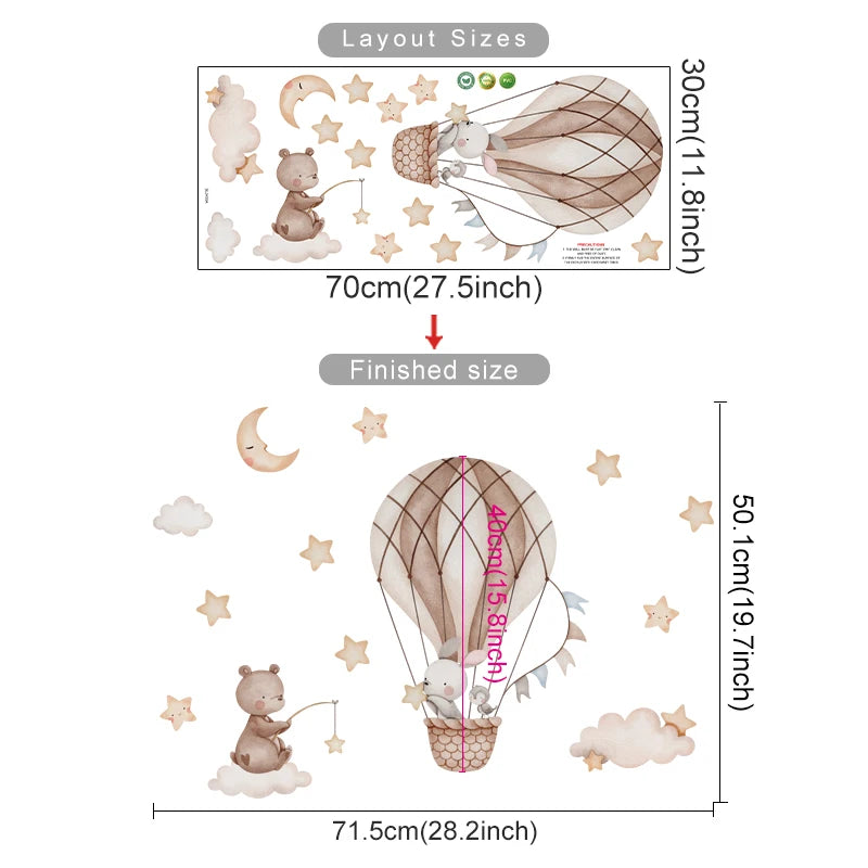 Wall Stickers For Baby Room Decoration