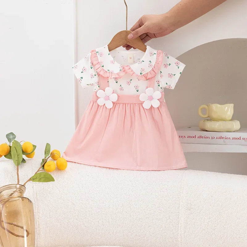 Petal & Lace Dress