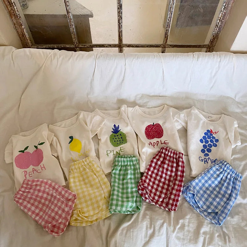 Silas Linear Sleeveless Pajamas