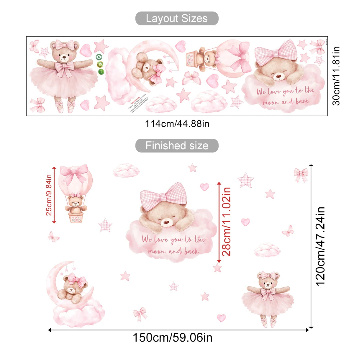 Wall Stickers For Baby Room Decoration