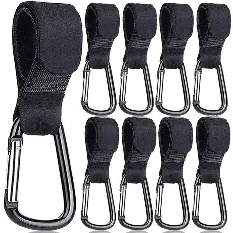 Heavy-Duty Aluminum Stroller Hooks