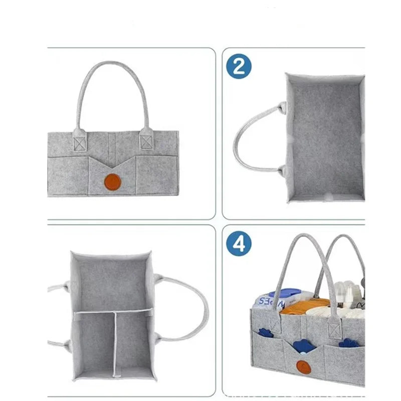 Space Toy & Diaper Organizer
