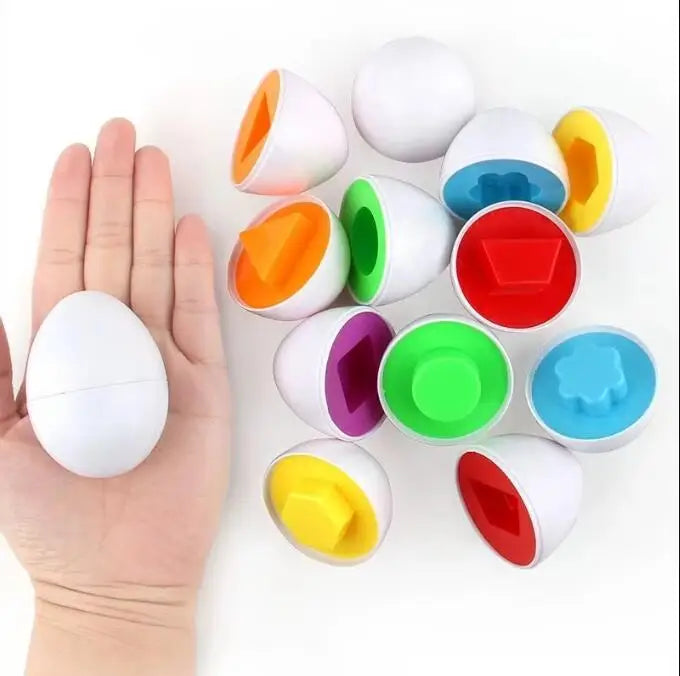 Geometric Shape-Sorting Eggs