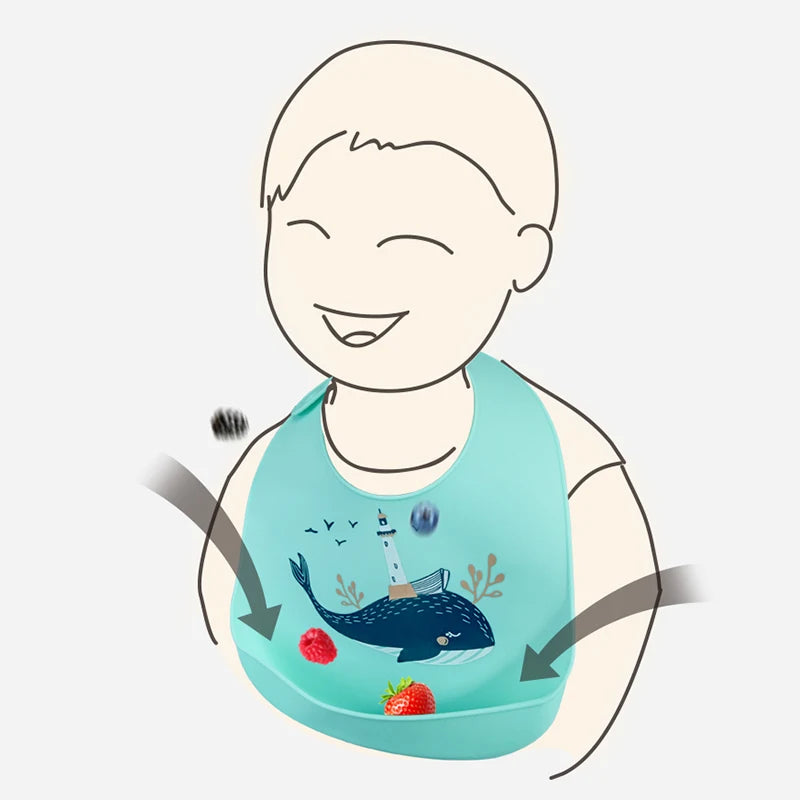 Waterproof Silicone Bib