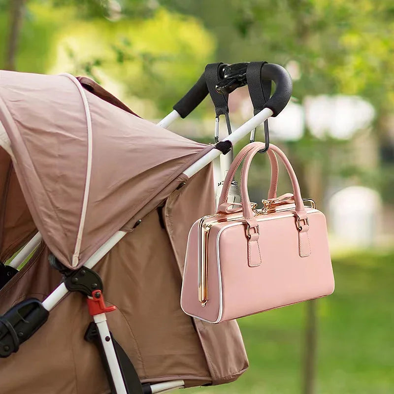 Heavy-Duty Aluminum Stroller Hooks
