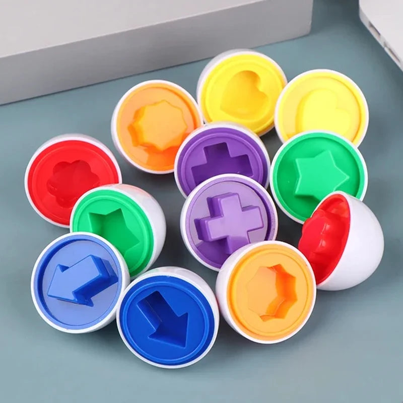 Geometric Shape-Sorting Eggs