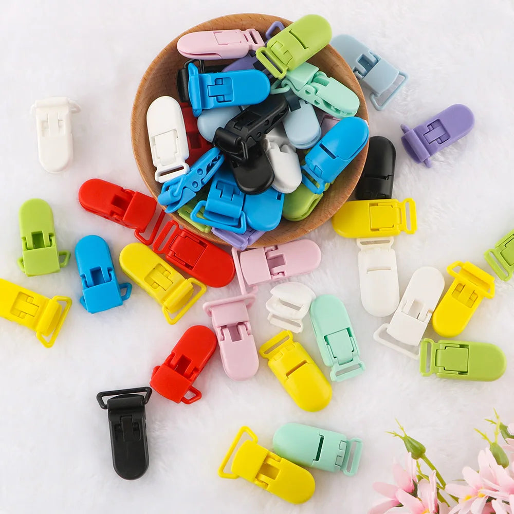 Color Pacifier Clips