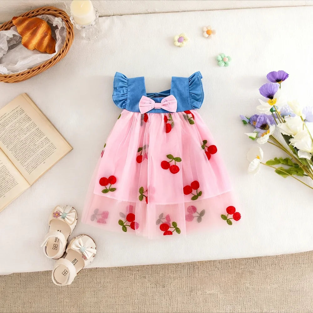 Cherry & Lace Dress