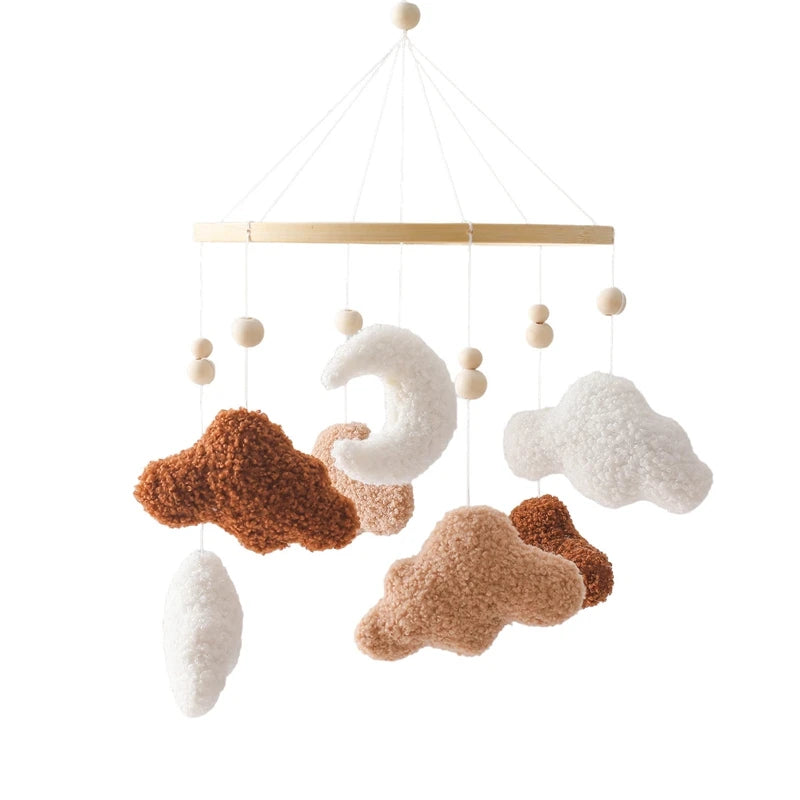 Nordic Wooden Bed Mobile